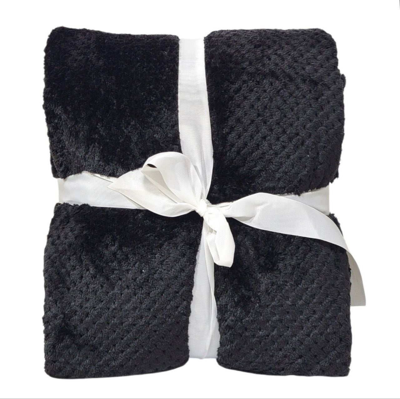 COBIJA FRAZADA CORAL CON TACTO ATERCIOPELADO COZY LIVING 200X240CM