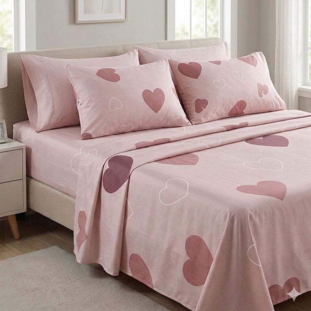 JUEGO DE SABANAS TAMAÑO KING 6PCS BARBARA HOMES