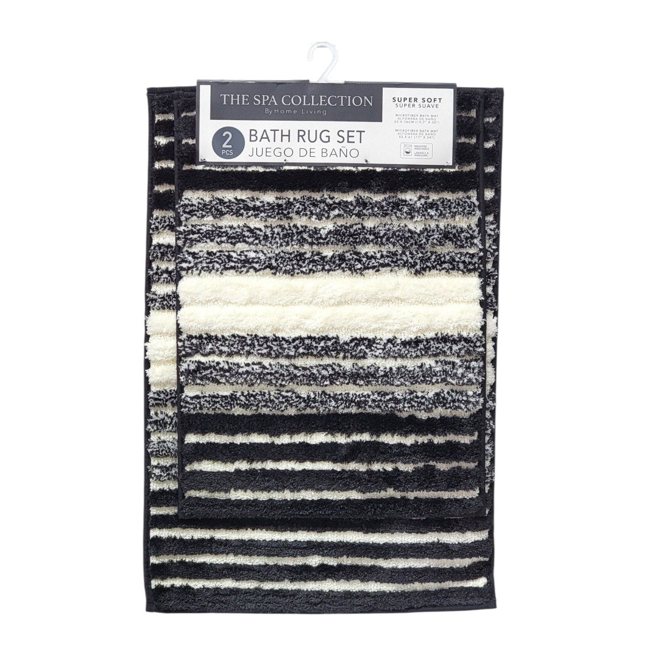 JUEGO DE ALFOMBRAS DE BAÑO 2PCS THE SPA COLLECTION