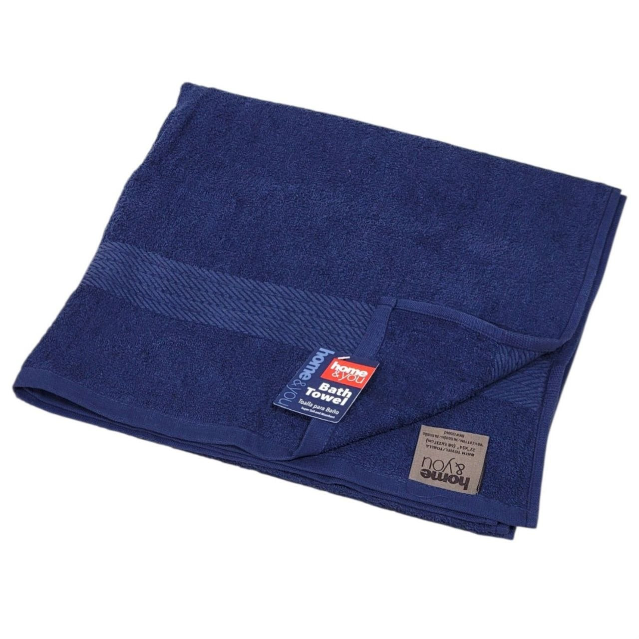 TOALLA PARA BAÑO DE CUERPO 100% ALGODON HOME&YOU 68X137CM