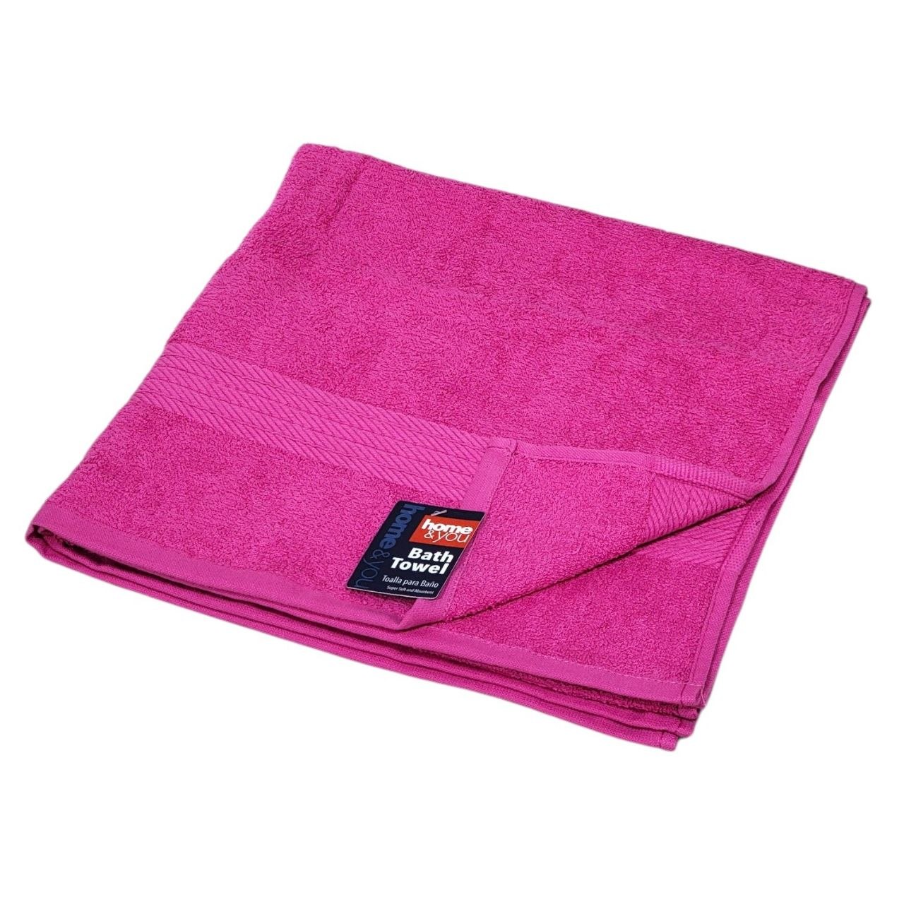 TOALLA PARA BAÑO DE CUERPO 100% ALGODON HOME&YOU 68X137CM