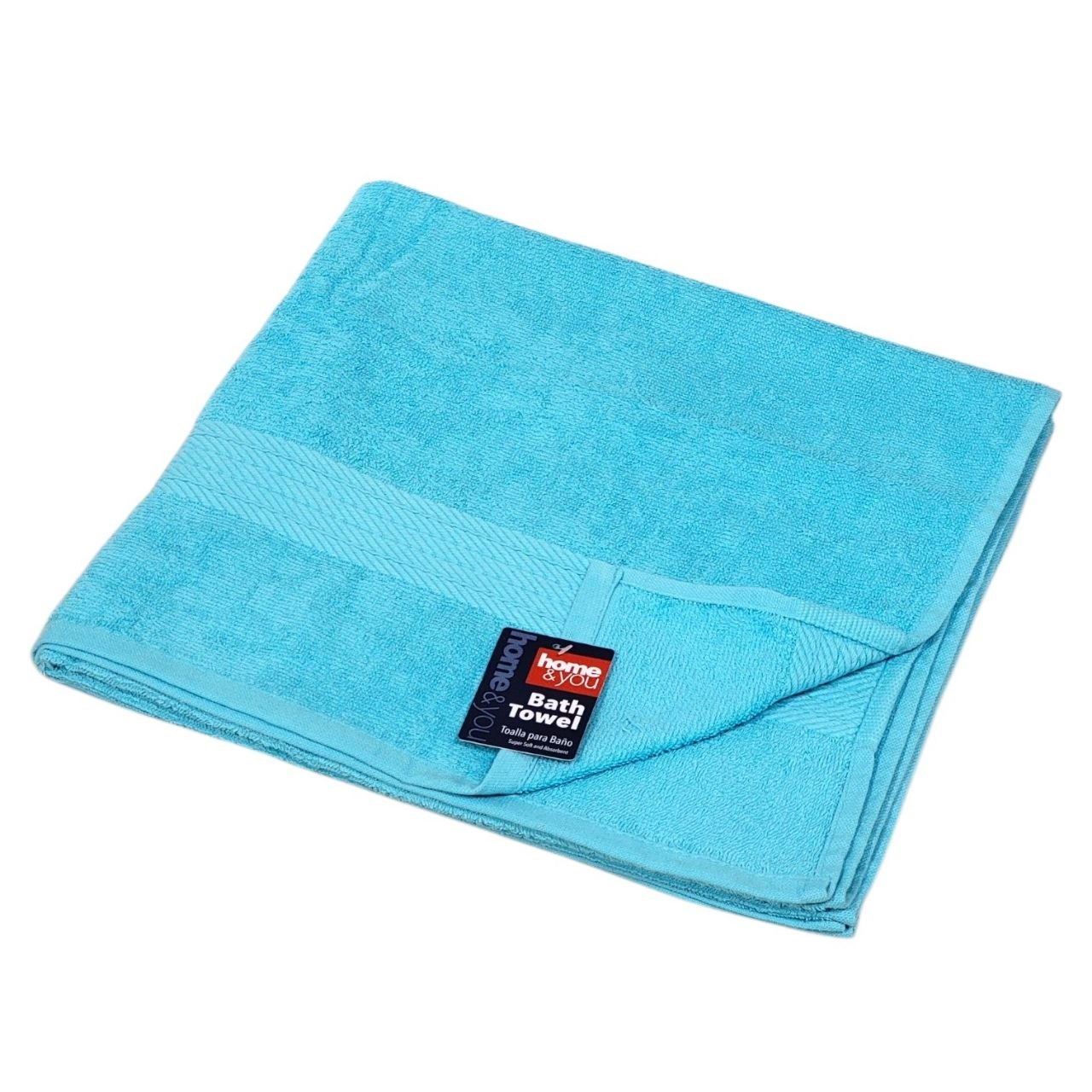 TOALLA PARA BAÑO DE CUERPO 100% ALGODON HOME&YOU 68X137CM