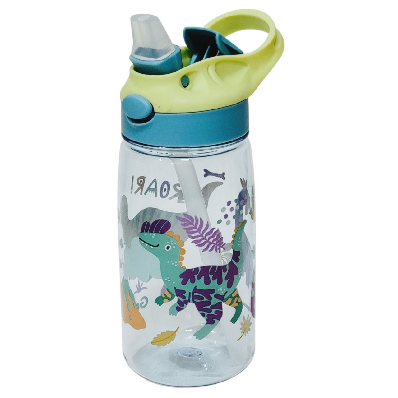 BOTELLA DE AGUA INFANTIL CON CEPILLO LIMPIADOR GENIAL 500ML