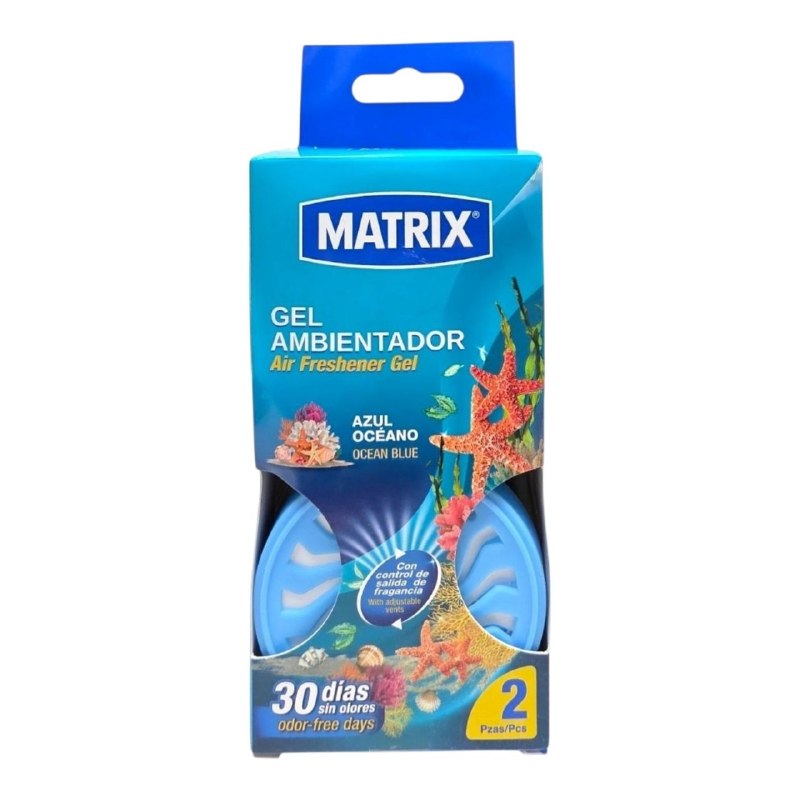 AMBIENTADOR EN GEL PARA HOGAR Y CARRO DE LARGA DURACION 2UND MATRIX