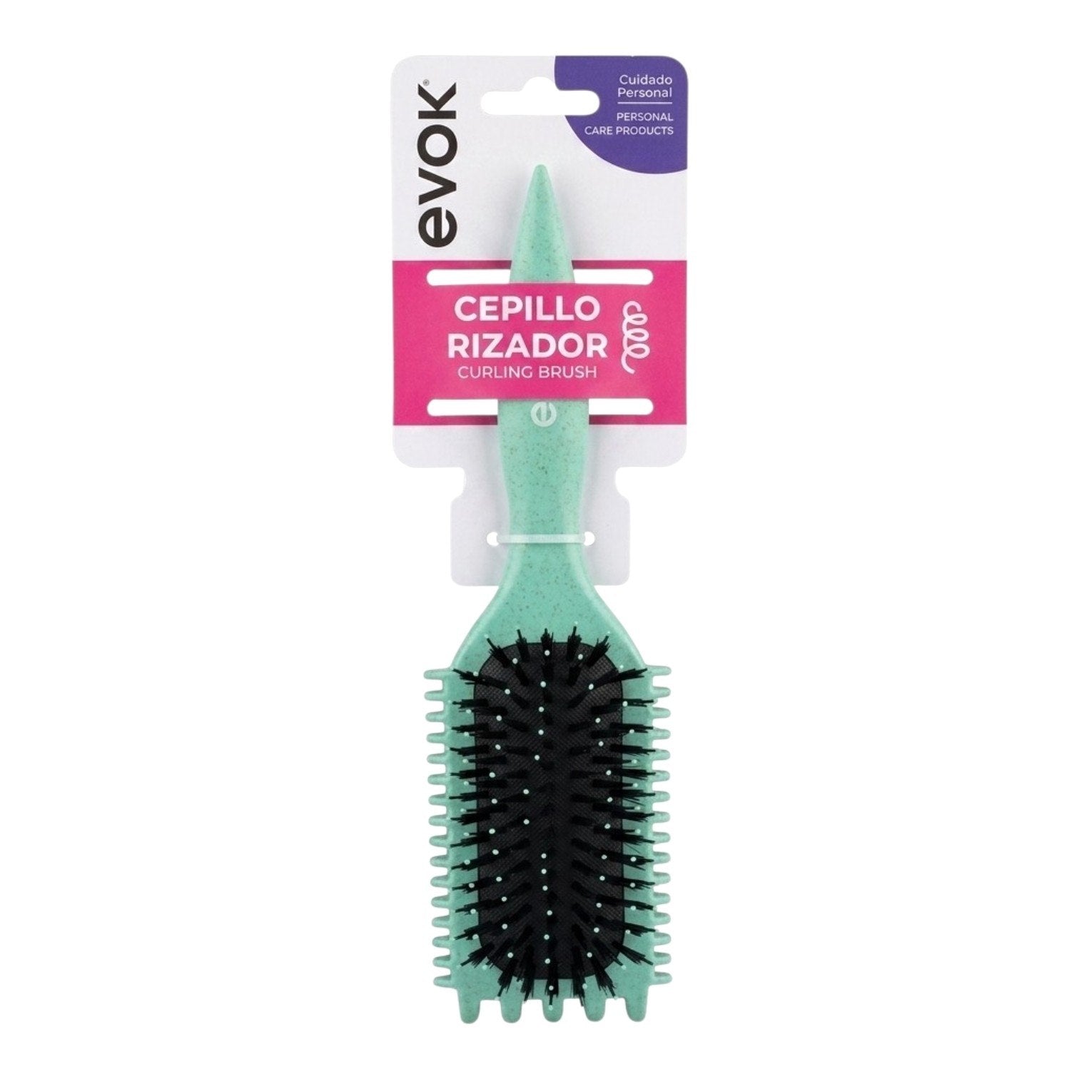 CEPILLO RIZADOR DE CABELLO MOLDEADOR PARA VOLUMEN EVOK 21CM