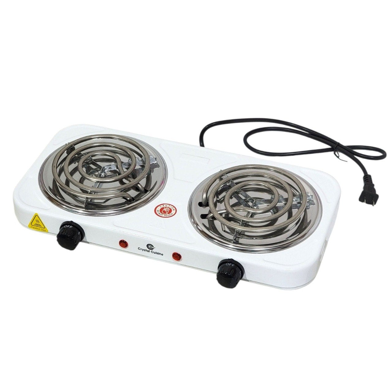 ESTUFA ELECTRICA DE ALTO RENDIMIENTO 2000 WATTS MODELO AZ-002 CRYSTAL CUISINE 43X23CM