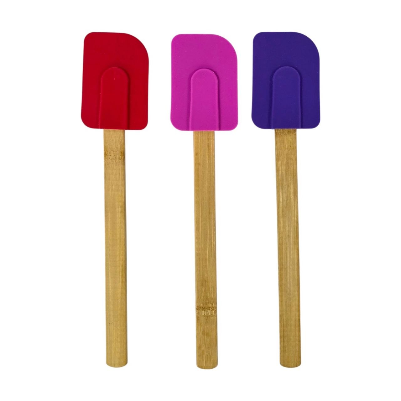 SET DE ESPATULAS DE SILICONO ANTIADHERENTES 3PCS EXCALIBUR 26CM