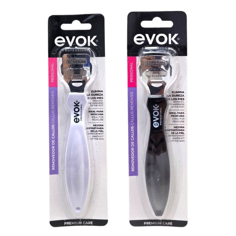 REMOVEDOR  DE CALLOS MANUAL PARA PEDICURA PROFESIONAL EVOK
