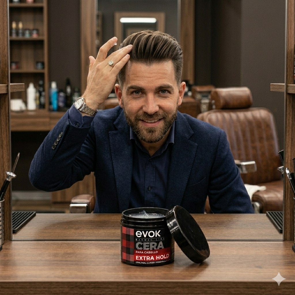 CERA PARA EL CABELLO DE FIJACION EXTRA FUERTE EVOK 115ML