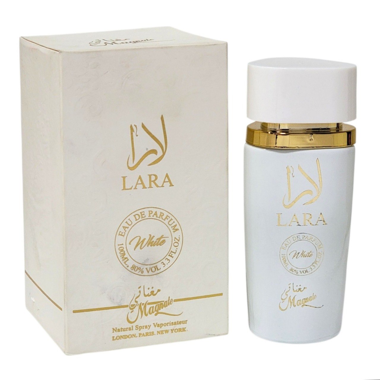 MAGNATE LARA WHITE EDP 100ML (M) (AROMA INSPIRADO EN LATTAFA YARA MOI)