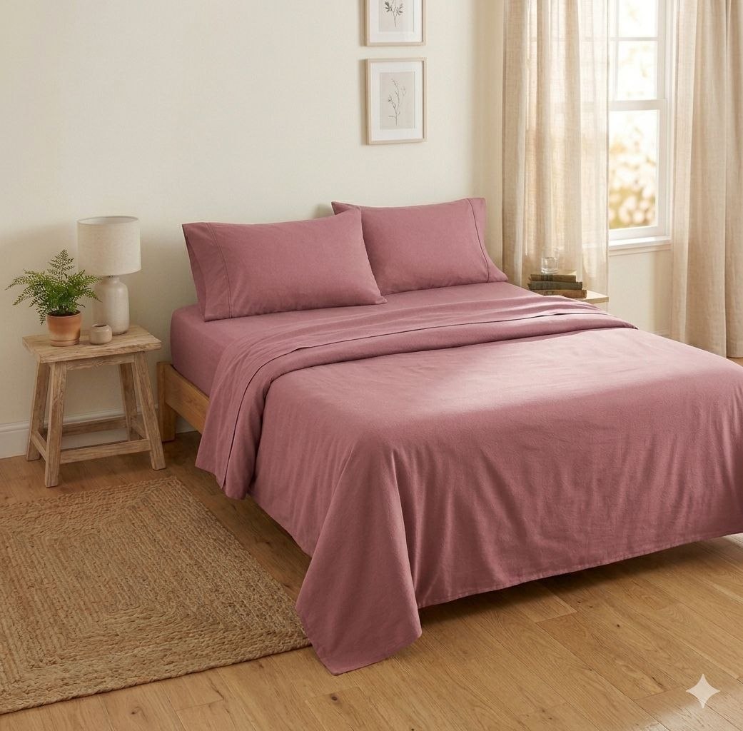 JUEGO DE SABANAS TAMAÑO KING 4PCS SCARLETT CLASSICS