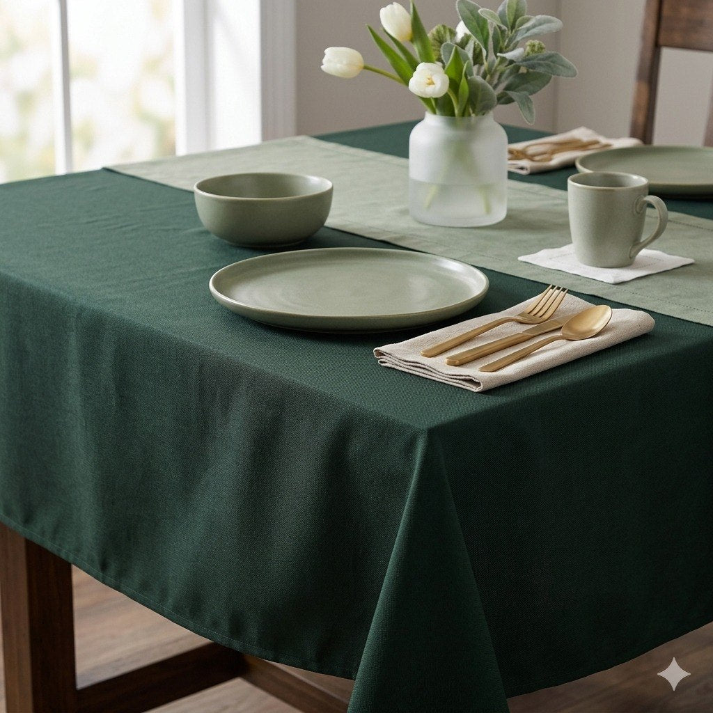 MANTEL DE TEJIDO OXFORD ELEGANTE SCARLETT CLASSICS 152X264CM