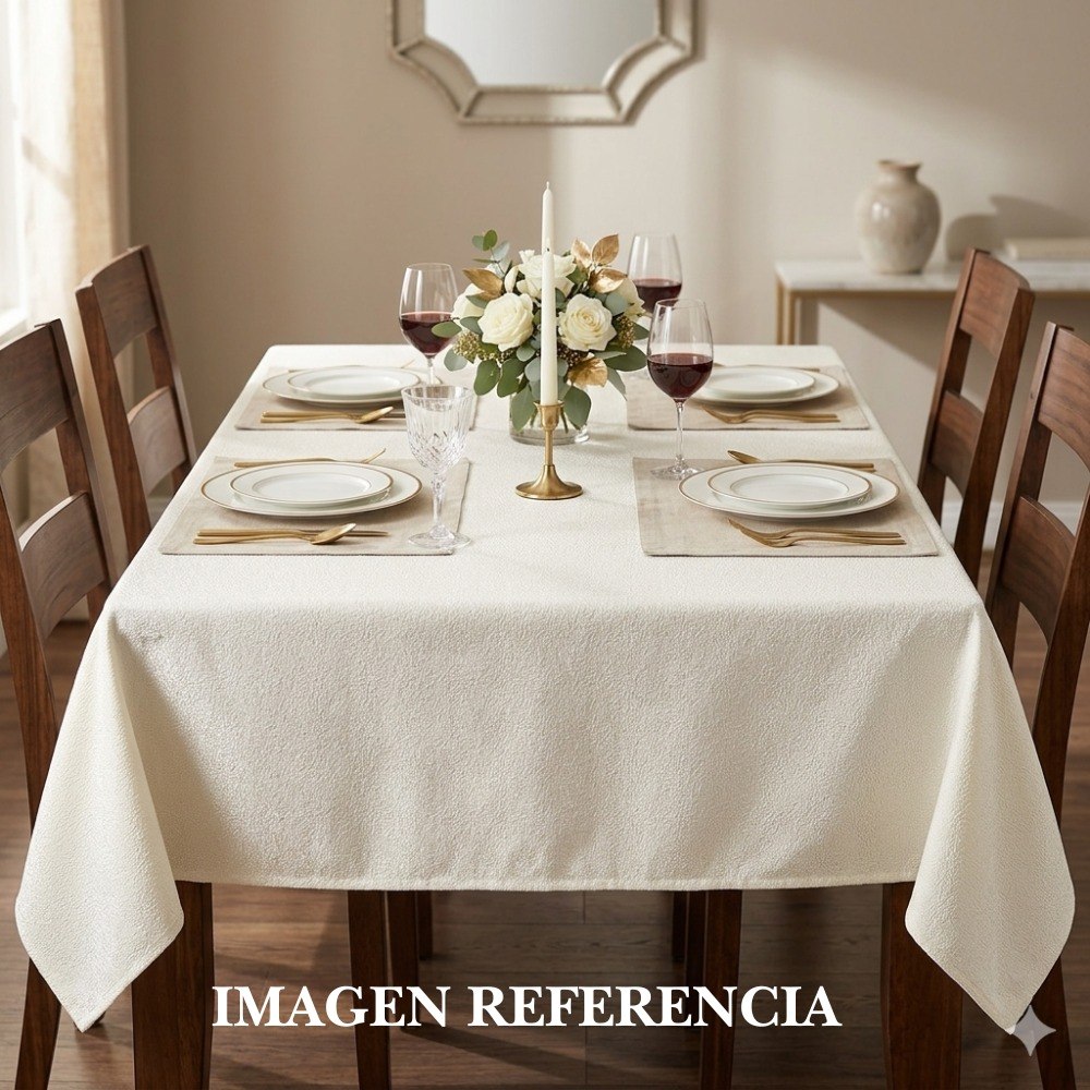 MANTEL PARA COMEDOR ELEGANTE SCARLETT CLASSICS 152X229CM