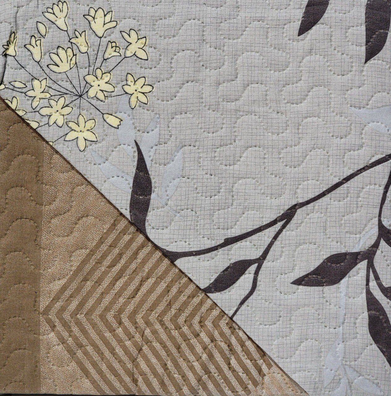 JUEGO DE EDREDON REVERSIBLE QUEEN 3PCS BENELI HOME