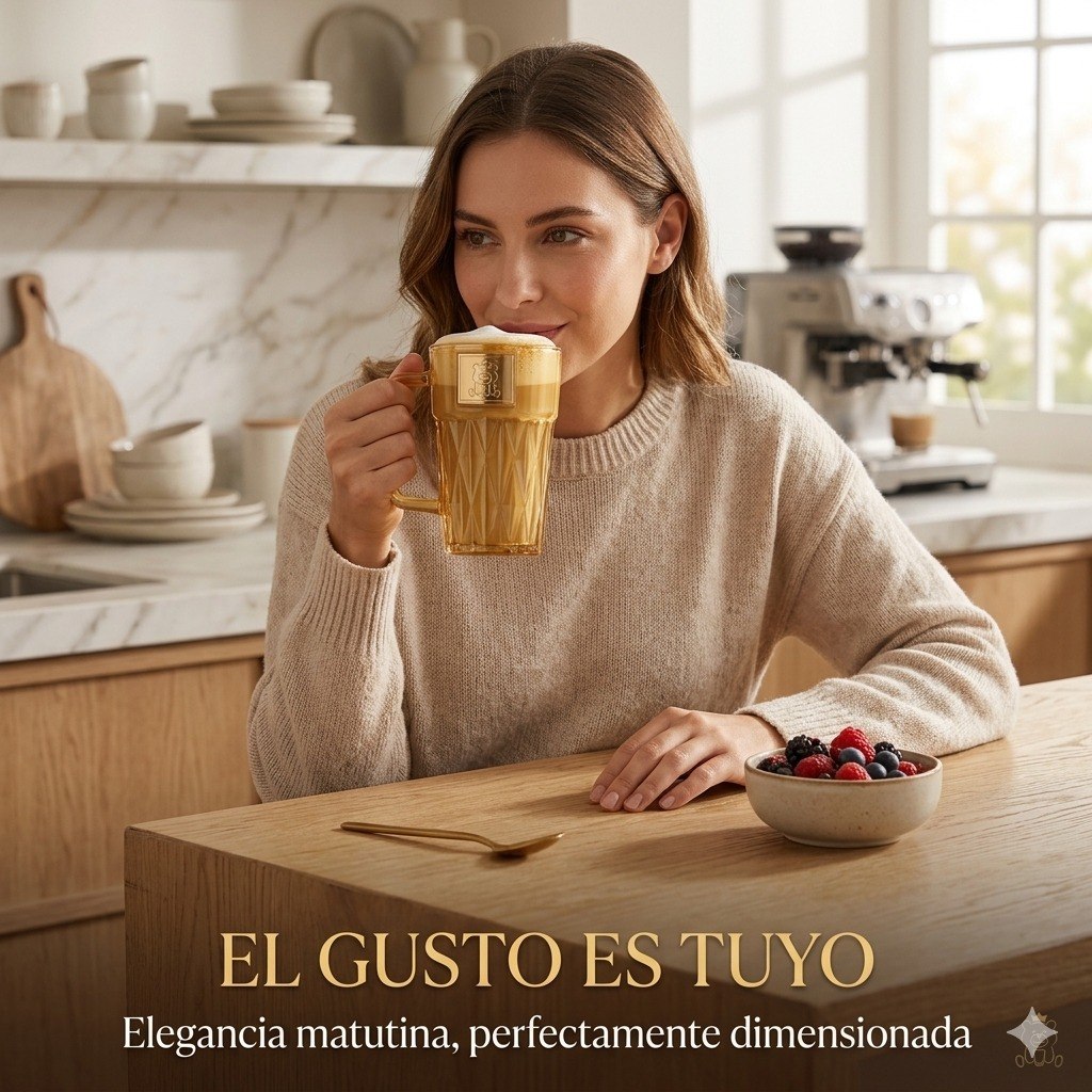 TAZA DE VIDRIO CON TAPA ACRILICA Y SELLO DE SEGURIDAD 14CM