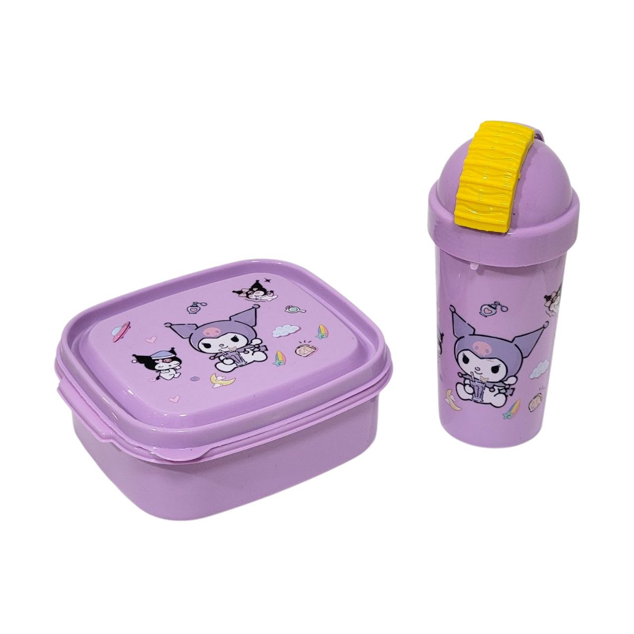 SET DE RECIPIENTE PANA PARA ALIMENTOS DE PERSONAJES INFANTILES CON BOTE Y CUBIERTO BENELI HOME