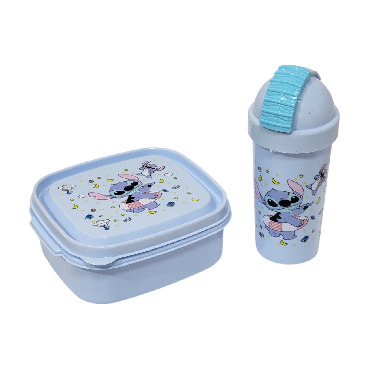 SET DE RECIPIENTE PANA PARA ALIMENTOS DE PERSONAJES INFANTILES CON BOTE Y CUBIERTO BENELI HOME