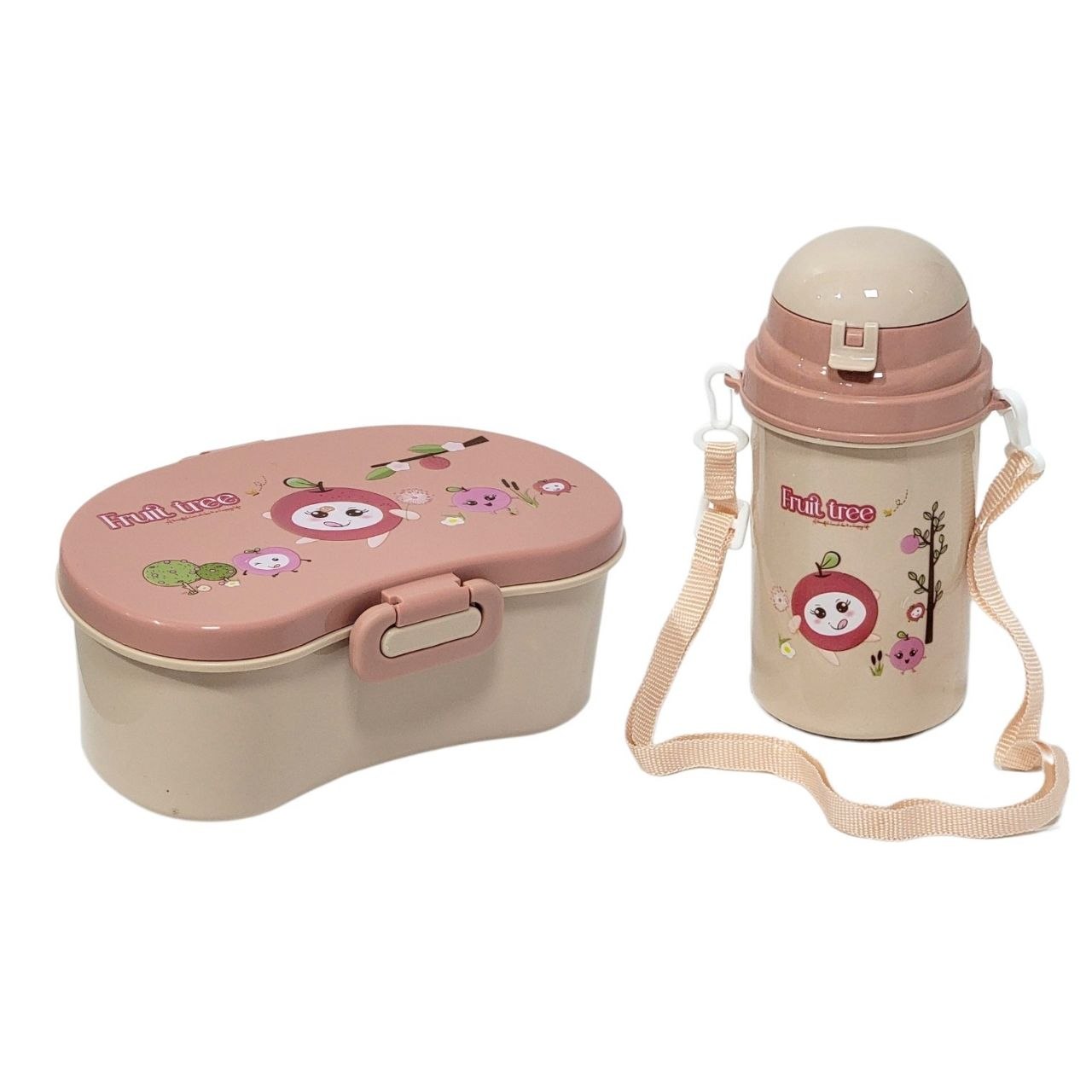 SET DE RECIPIENTE PANA PARA ALIMENTOS INFANTIL CON BOTE CON CORREA Y CUBIERTO BENELI HOME