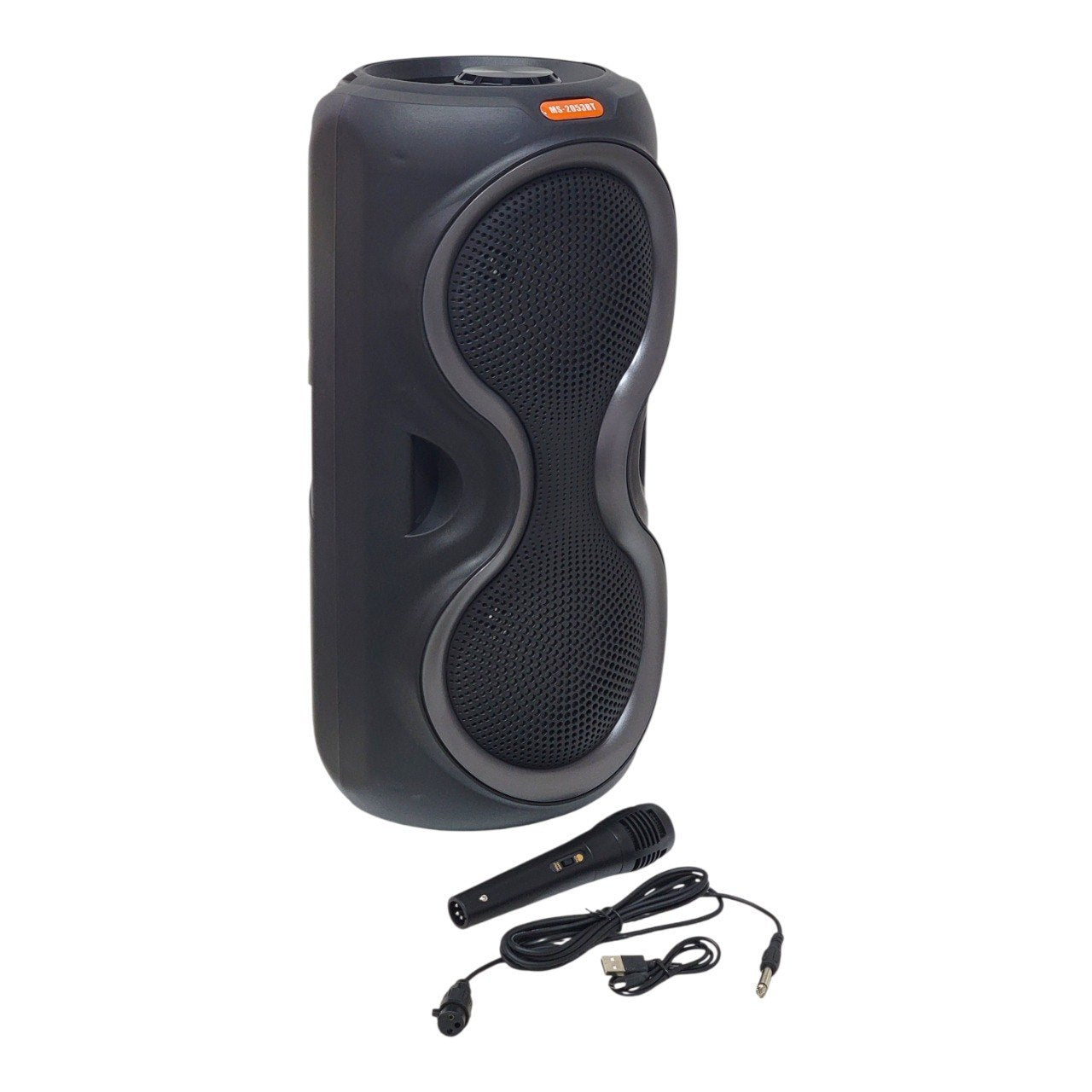 PARLANTE ALTAVOZ INALAMBRICO PORTATIL CON LUCES LED RGB MODELO MS-2053BT