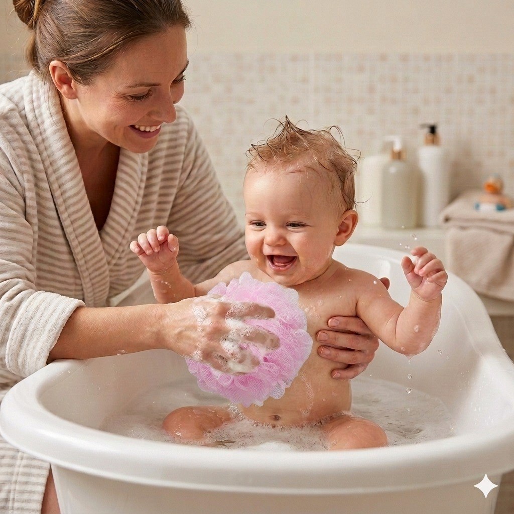 ESPONJA DE MALLA PARA BAÑO EXFOLIANTE BENELI HOME