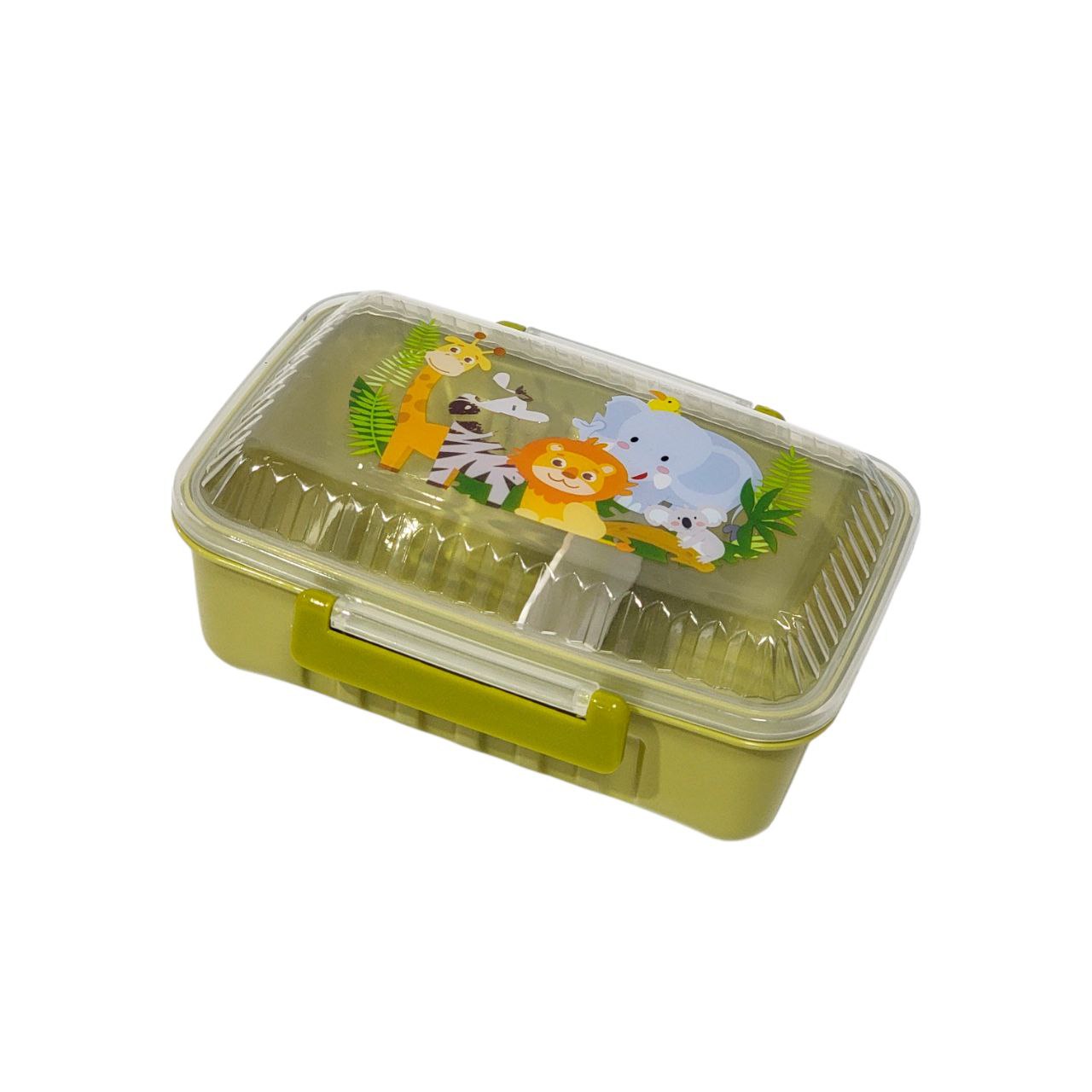 RECIPIENTE PANA PARA ALIMENTOS CON DIVISION INCLUYE CUCHARA BENELI HOME 13X17X6.5CM