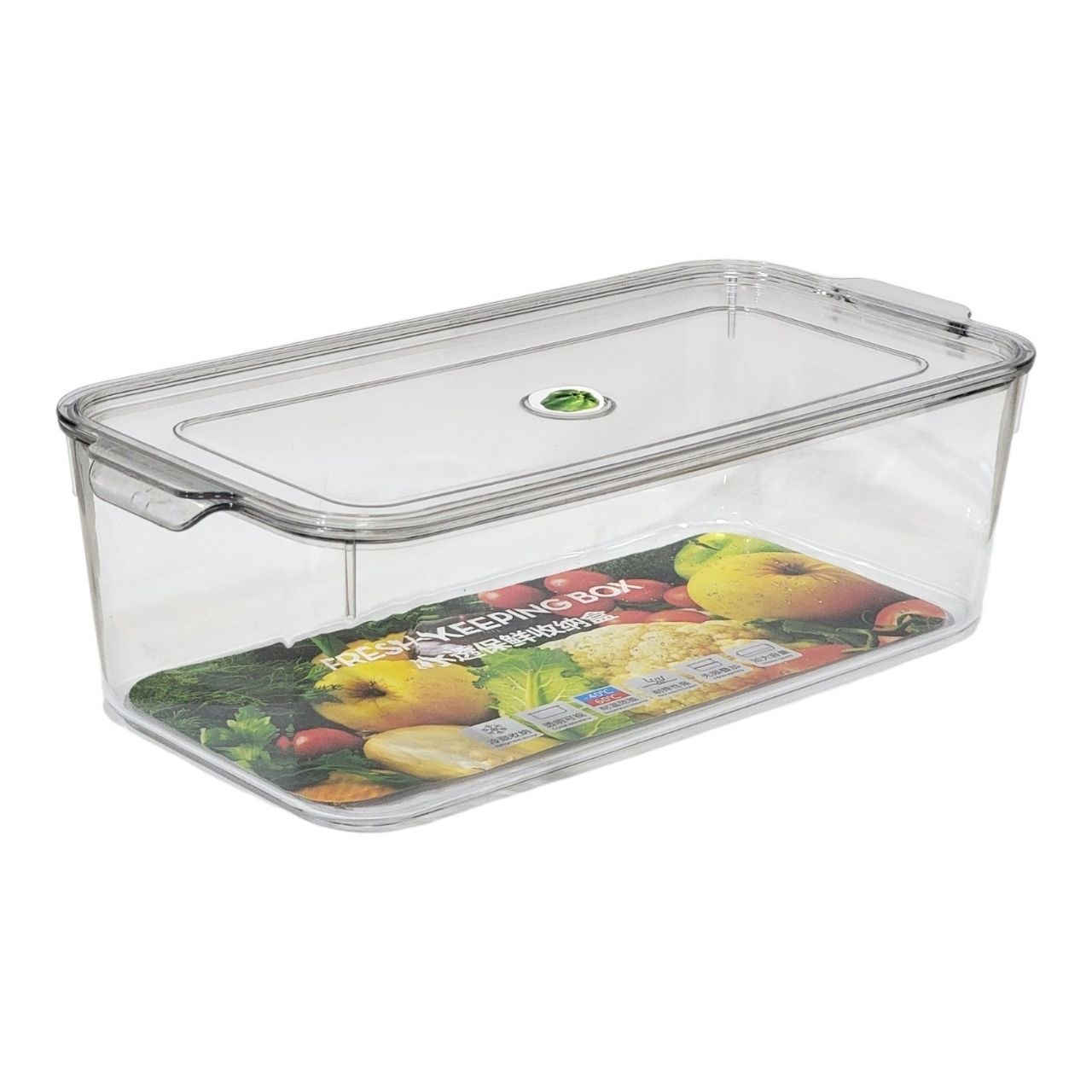 RECIPIENTE PANA PARA ALIMENTOS HERMÉTICO DE ACRILICO 31X17X10CM