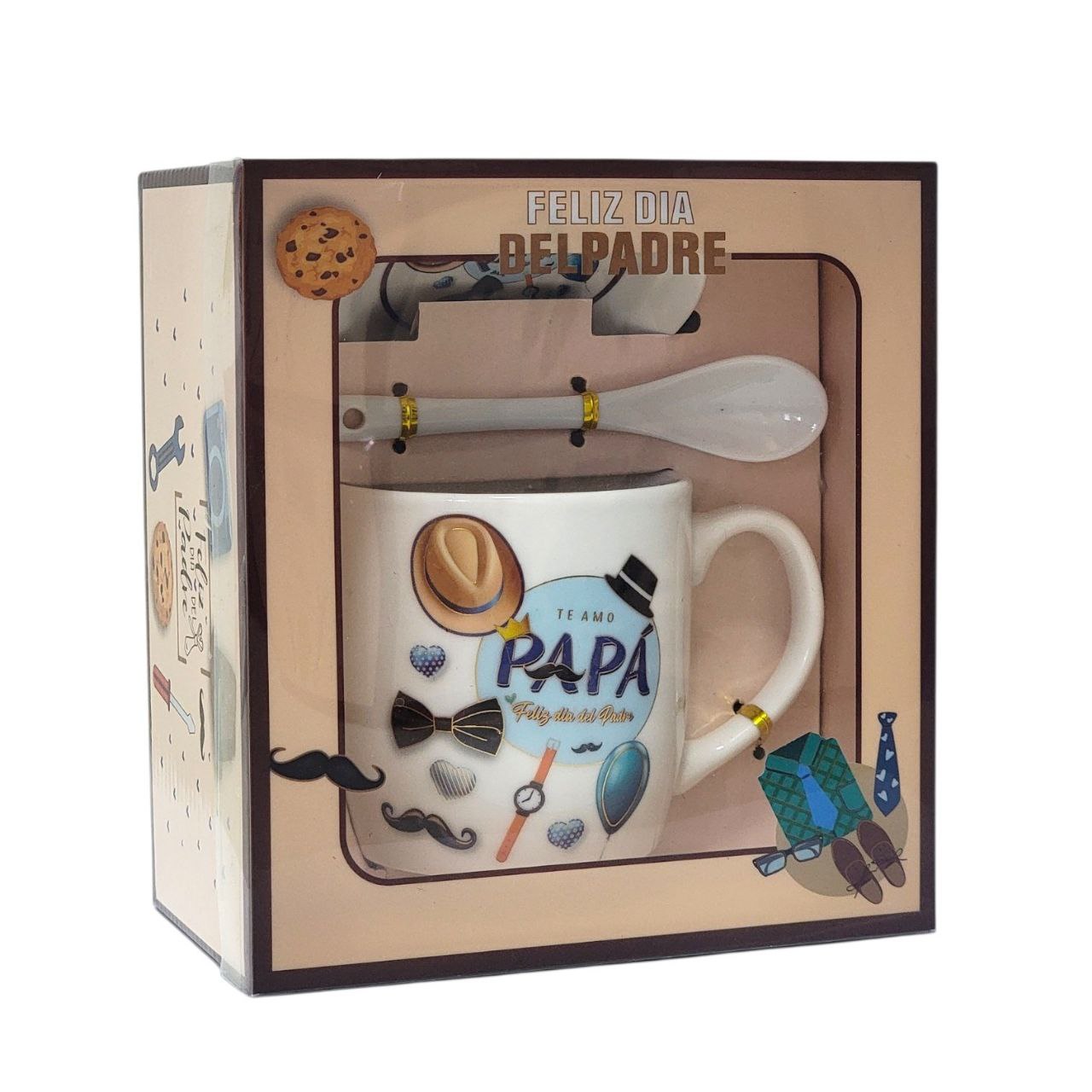 SET DE TAZA DE REGALO PARA PAPÁ 3PCS BENELI HOME