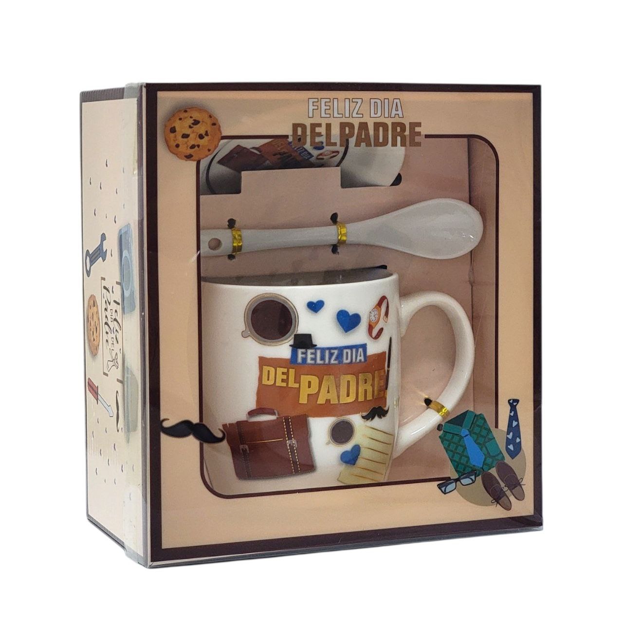 SET DE TAZA DE REGALO PARA PAPÁ 3PCS BENELI HOME