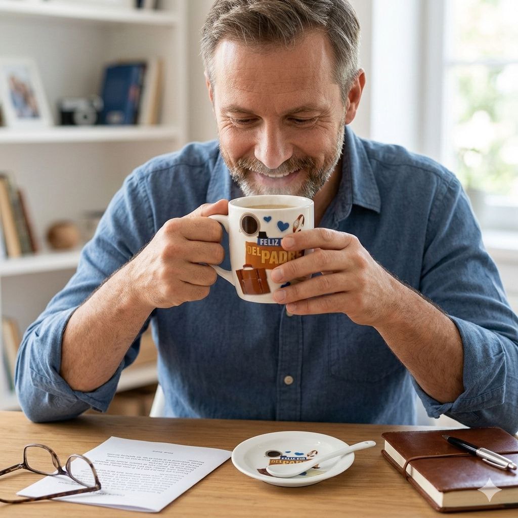SET DE TAZA DE REGALO PARA PAPÁ 3PCS BENELI HOME
