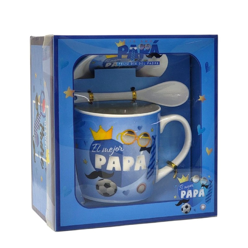 SET DE TAZA DE REGALO PARA PAPÁ 3PCS BENELI HOME