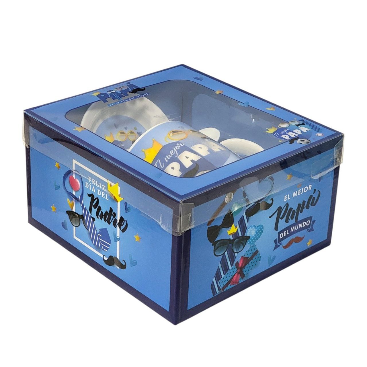 SET DE TAZA DE REGALO PARA PAPÁ 3PCS BENELI HOME