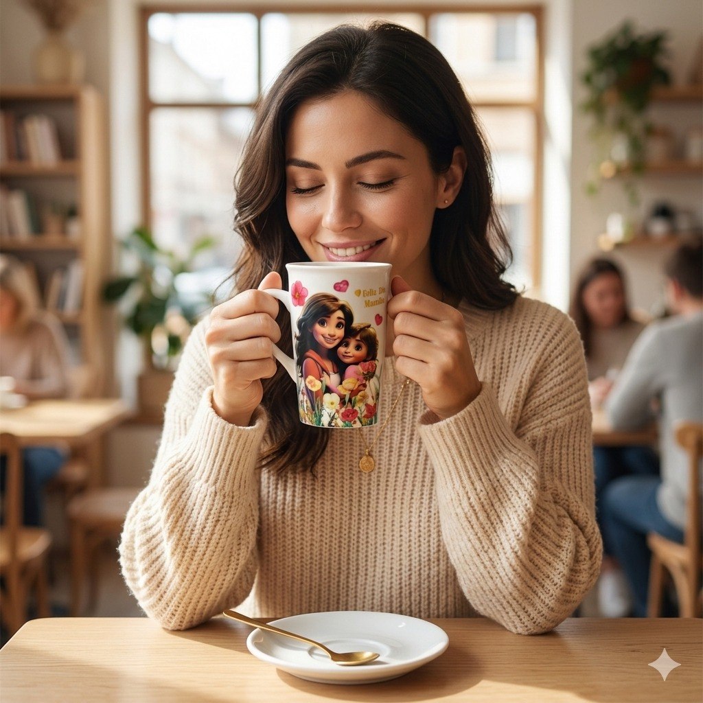 SET DE TAZA DE REGALO PARA MAMÁ CON CUCHARA
