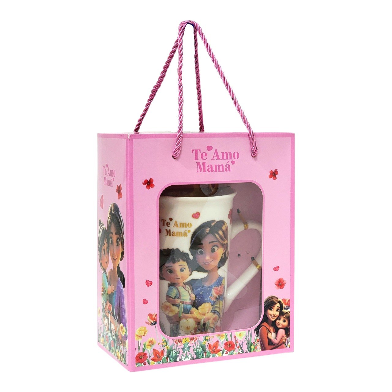 SET DE TAZA DE REGALO PARA MAMÁ CON CUCHARA