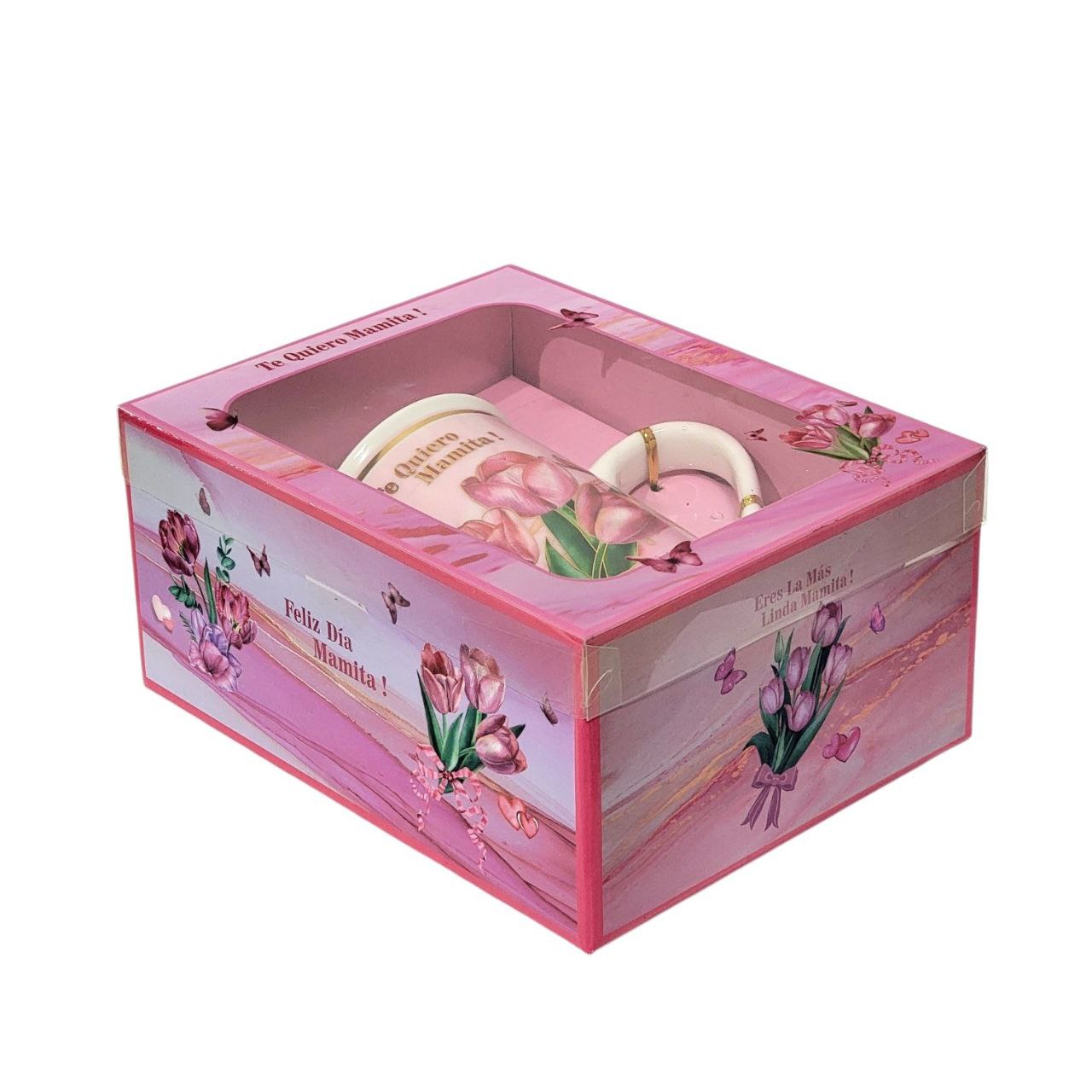 SET DE TAZA DE REGALO PARA MAMÁ CON CUCHARA BENELI HOME