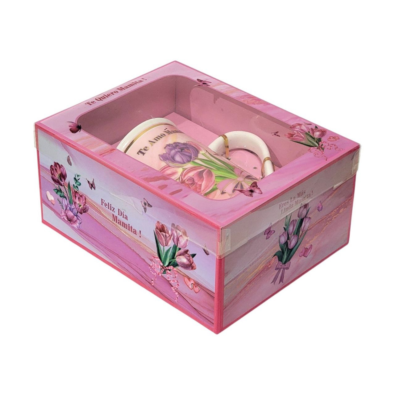 SET DE TAZA DE REGALO PARA MAMÁ CON CUCHARA BENELI HOME