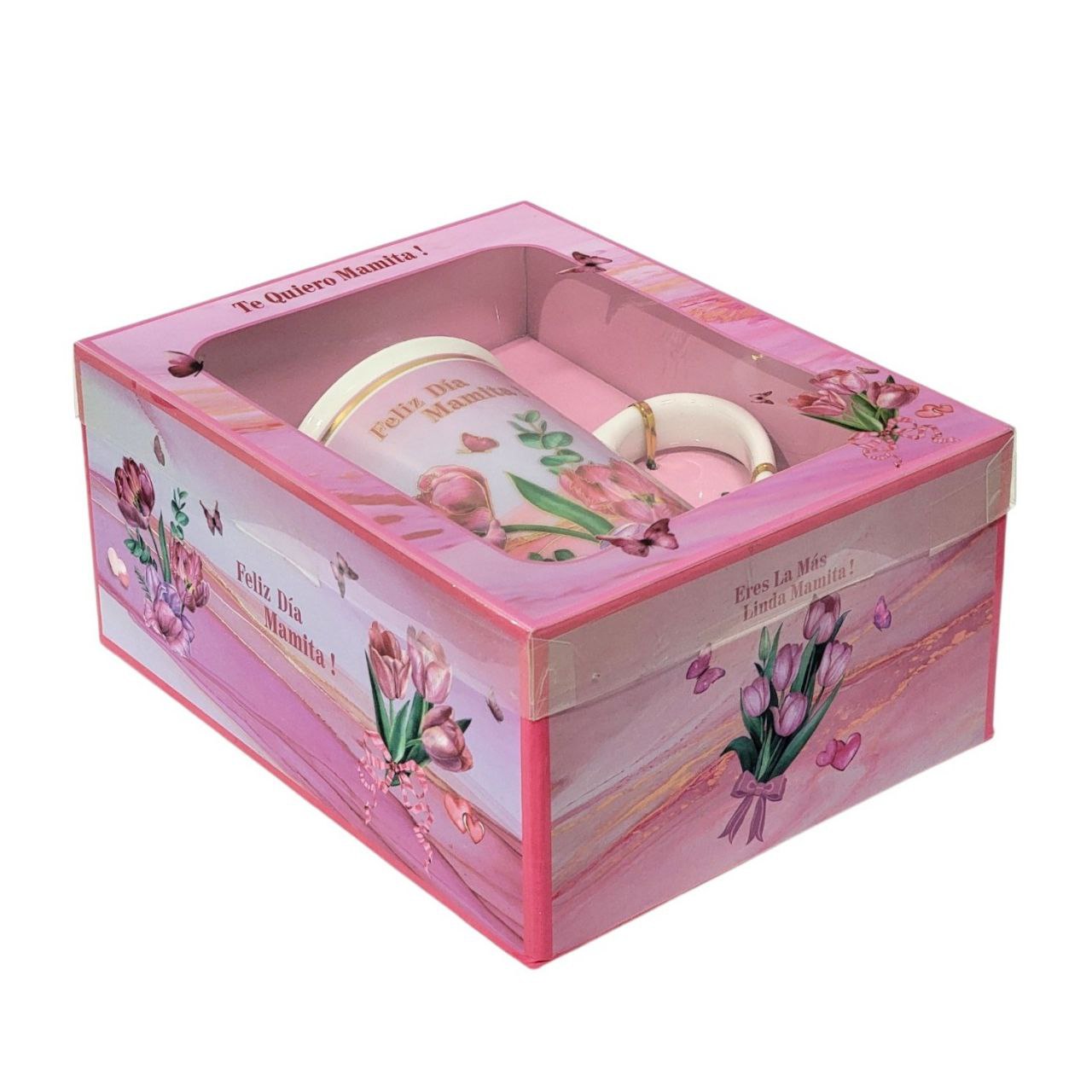 SET DE TAZA DE REGALO PARA MAMÁ CON CUCHARA BENELI HOME