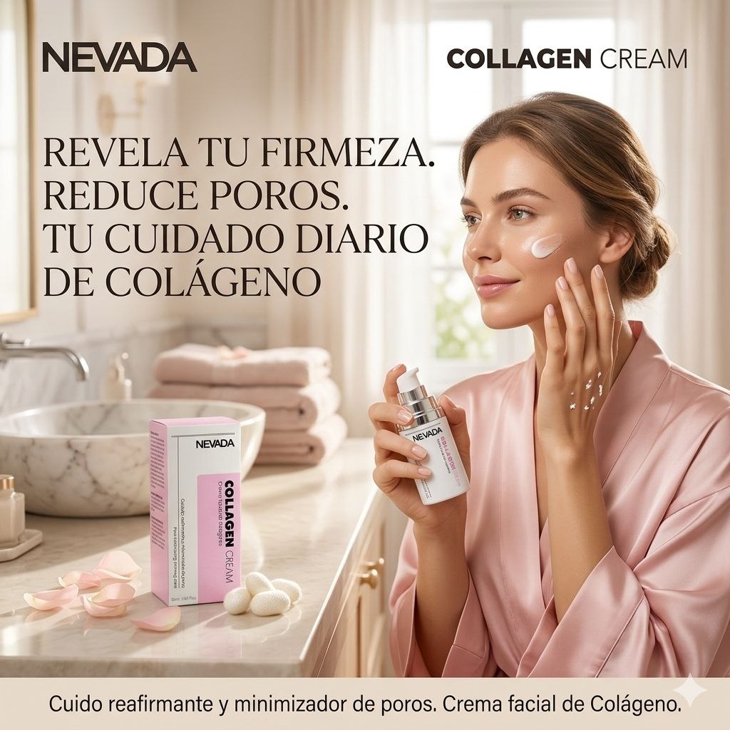 CREMA FACIAL REAFIRMANTE DE COLAGENO NEVADA 50ML