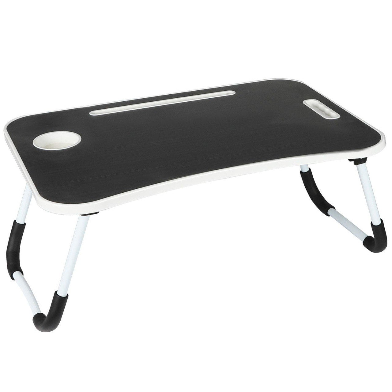 MESA PLEGABLE PORTATIL PARA LAPTOP MULTIFUNCIONAL 40X60CM + 27CM