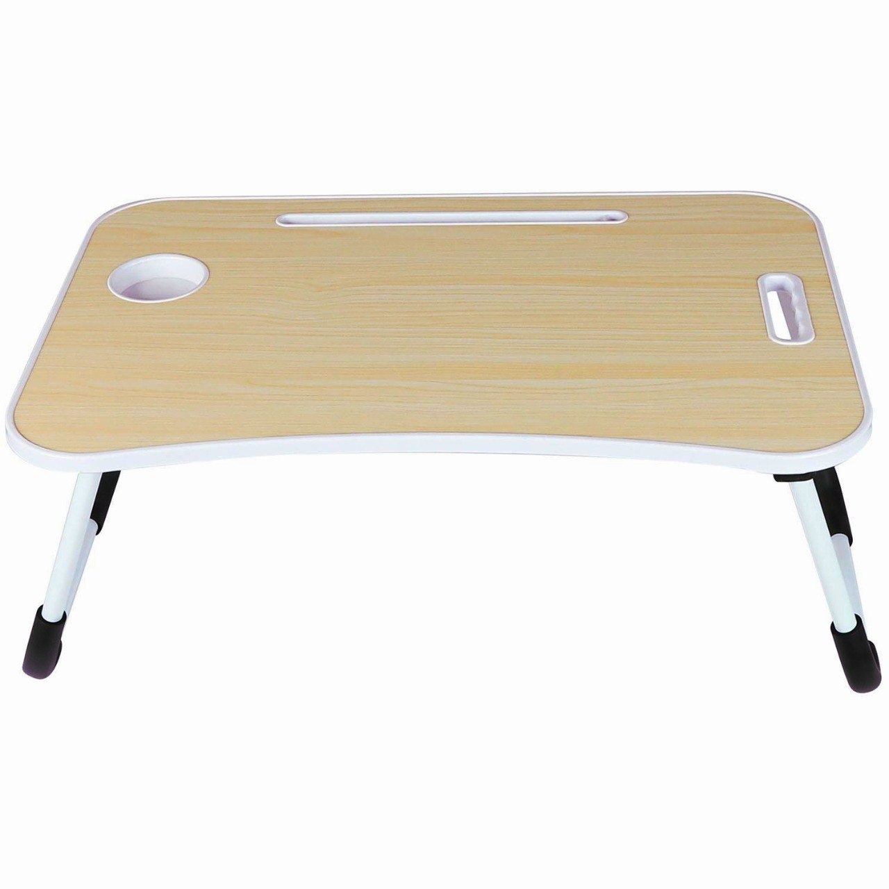 MESA PLEGABLE PORTATIL PARA LAPTOP MULTIFUNCIONAL 40X60CM + 27CM