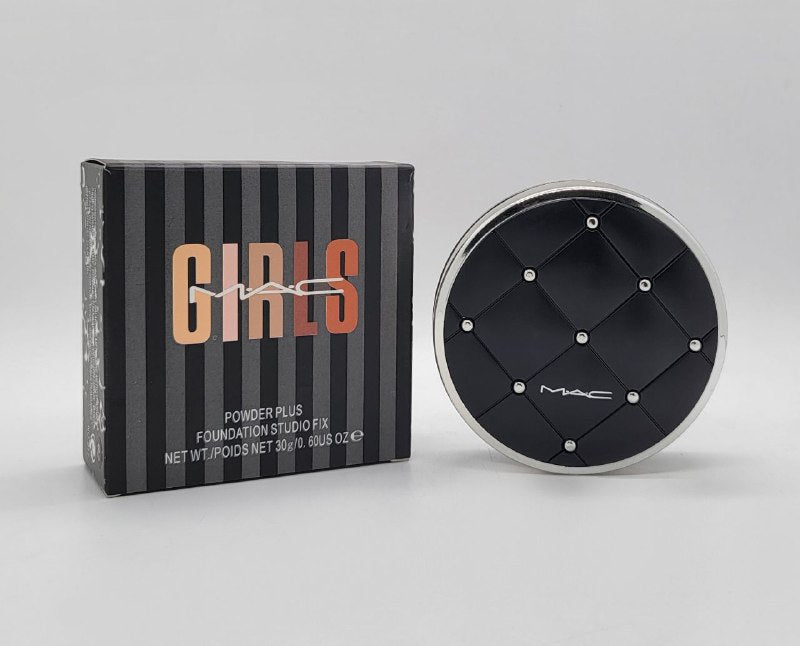 POLVO COMPACTO DOBLE 3 TONOS DUPE POLVOS MAC MAC GIRLS 30G/ PRECIO EN ROJO ES POR CAJA