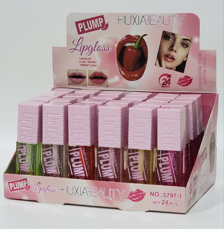 BRILLO DE LABIOS DUPE MAYBELLINE LIFTER PLUMP BRILLO VOLUMIAZDOR DE LABIOS MAXI LABIO CHILE PICANTE HUAXIABEAUTY 5.4ML