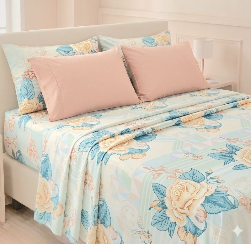 JUEGO DE SABANAS DE LUJO TAMAÑO QUEEN DE 6PCS BENELI HOME