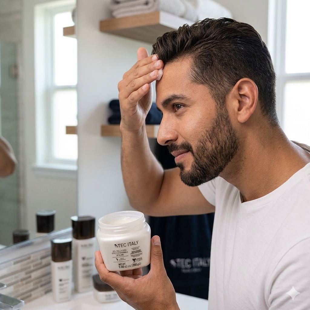 GEL PARA EL CABELLO DE FIJACION MEDIA CON AMINOACIDOS DE TRIGO TEC ITALY 280G