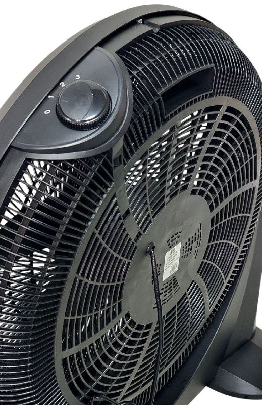 VENTILADOR DE PISO TURBO DE 20 , CUBIERTA DE MALLA DE PLASTICO, POTENCIA 75W, 5 ASPAS AERODINAMICAS, CONTROL 3 VELOCIDADES 58X5,15.5X58CM AMERICAN STAR