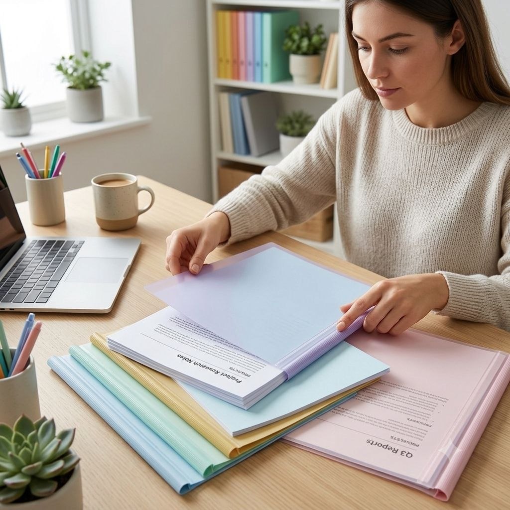 FOLDER DE PLASTICO DE TRANSPARENTE TAMAÑO CARTA CON BARRAS DESLIZANTES 5PCS ALFA