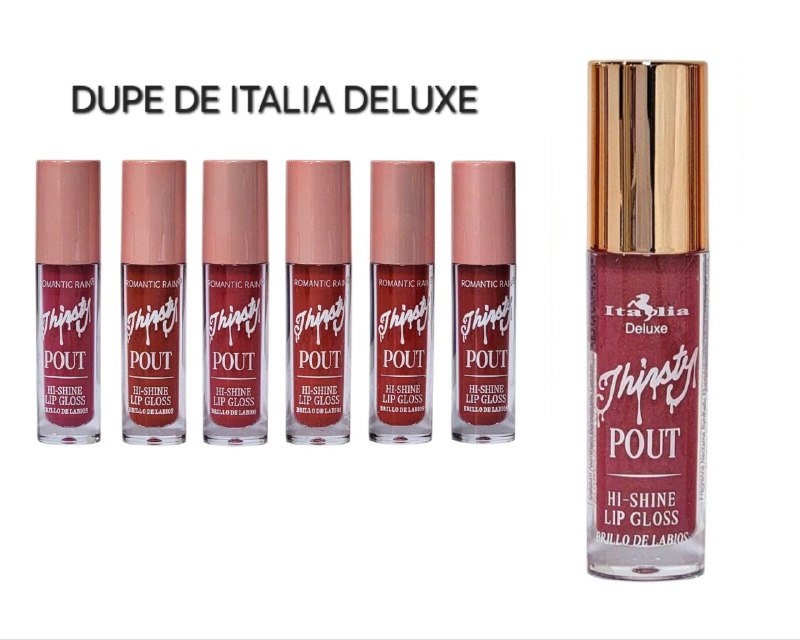 BRILLO LABIAL ROMANTIC RAIN DUPE DE ITALIA DELUXE 5ML