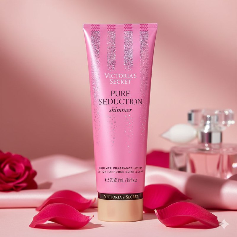 VICTORIAS SECRET CREMA PURE SEDUCTION SHIMMER 236ML (M)