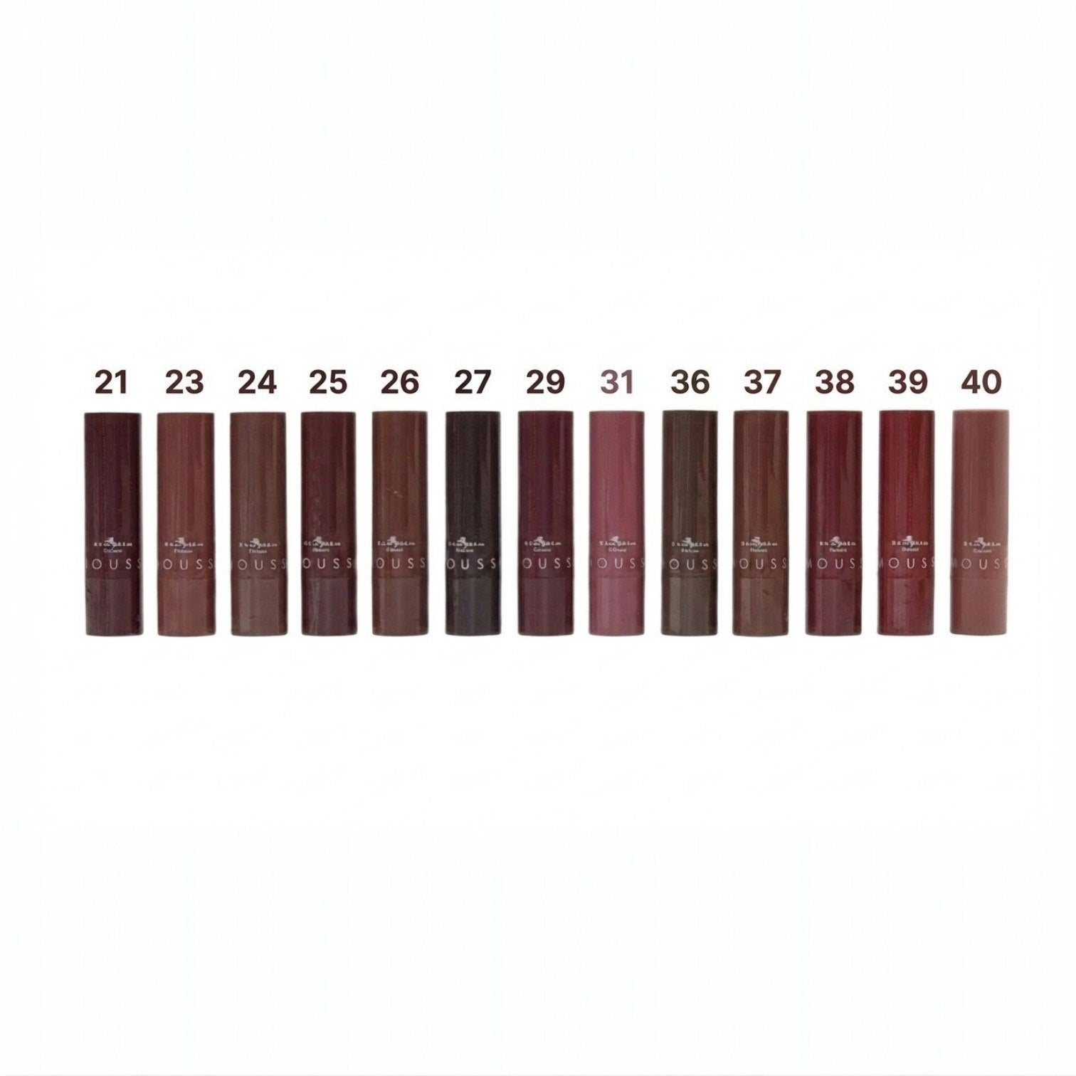BRILLO LABIAL LAPIZ LABIAL MATTE 24 COLORES DISPONIBLES ITALIA DELUXE MOUSSE MATTE 3G
