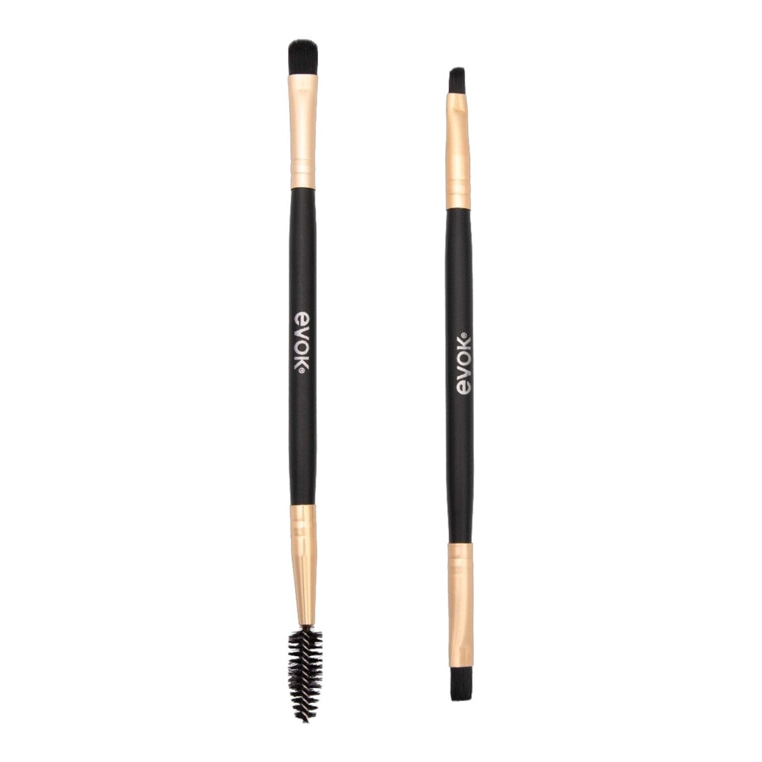 SET DE BROCHAS PARA CEJAS Y OJOS 2UND EVOK 15CM