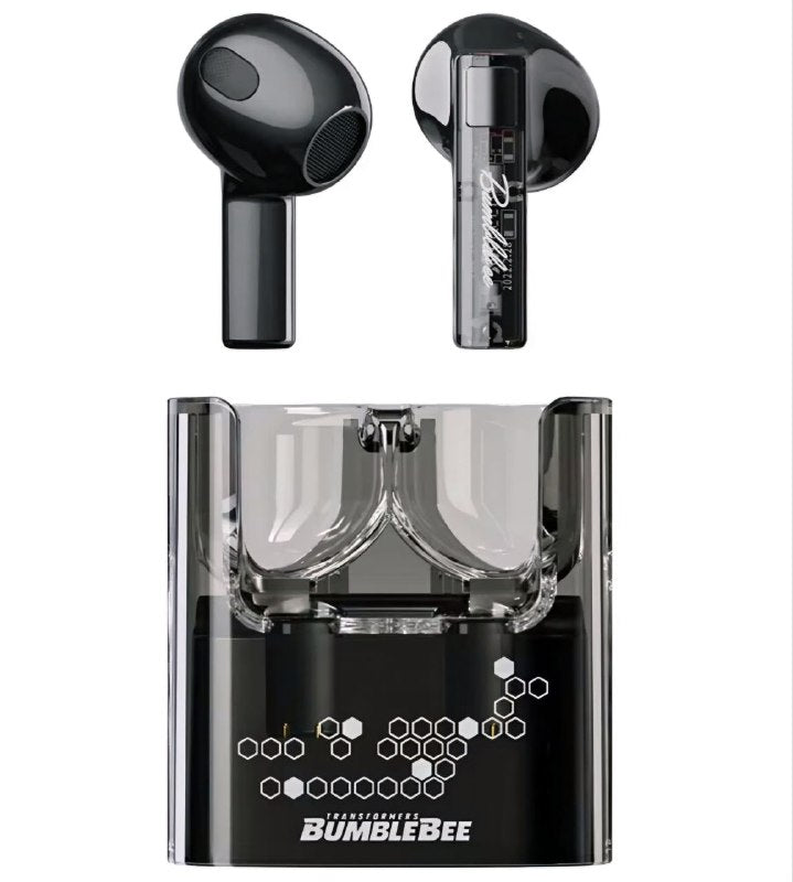 AUDIFONOS AURICULARES ORIGINALES BLUETOOTH V5.3, DISTANCIA 10TMS, BATERIA 5H, CARGA EN 1H TRANSFORMERS AUTHENTIC TF-T08 AUTOBOT REPAIR BUMBLEE GARAGE